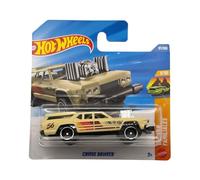 Hot Wheels - Cruise Bruiser - JJJ49 - Wagons 1/10 - Short Card - Beige - Licenza ufficiale - Custom Station Wagon - Mattel 2026 (87/250) - 1:64