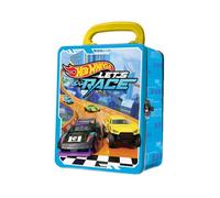 Hot Wheels - Custodia per Auto in Lattina - Blu