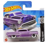 Hot Wheels - Custom ´53 Chevy - Rod Squad 4/5 - HTF18 - Short Card - Treasure Hunt - GM - Mattel 2024 - 1:64