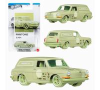 Hot Wheels - Custom '69 Volkswagen Squareback - JKY60 - Silver Series 2/6 - Pantone 2304 - Premium Card - Verde oliva - Modello con licenza - Mattel 2026-1:64 - Pantone Color Edition