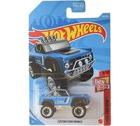 Hot Wheels Custom Ford Bronco, [Blu] 163/250 Allora e oggi 6/10