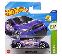 Hot Wheels - Custom Kia EV6 - HW EV 8/10 - HYW22 - Short Card - Viola metallizzato - Mattel 2025 - 1:64