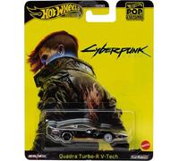 Hot Wheels CYBERPUNK 2077 Modello Auto Quadra Turbo R V Tech - Die Cast Scala 1:64 - lunghezza 7cm - JBL57 - Serie Pop Culture