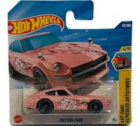 Hot Wheels - Datsun 240Z - Art Cars 4/10 - JBB66 - Rosa Fiori di ciliegio - Mainline 62/250 - Mattel 2025 (licenza Nissan) - 1:64