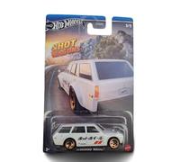 Hot Wheels Datsun Bluebird Wagon (510) (Bianco), Hot Wagons 3/5