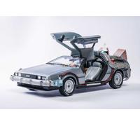 Hot Wheels Delorean Ultra-Fine Sound & Light Edition 1/18. HWE18001