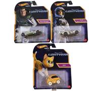 Hot Wheels Disney Pixar Lightyear Character Cars Set di 3 veicoli pressofusi