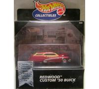 Hot Wheels Edizione Limitata Redwood Custom '50 Buick In Vetrina