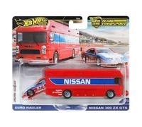 Hot Wheels Euro Hauler, Nissan 300 ZX GTS, Scala 1/64