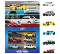 Hot Wheels Euro Style Multipack | Set di 6 veicoli da collezione con licenza ufficiale di produttori europei con decoro elevato