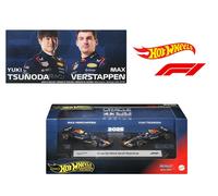 Hot Wheels F1 2 Pack 2025 Racing Red Bull M. Verstappen & Tsunoda JMM95 1/64