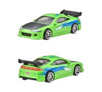 Hot Wheels FAST AND FURIOUS BRIAN O'CONNER Auto 1995 MITSUBISHI ECLIPSE Modellino Die Cast Scala 1:64 - lunghezza 7cm - JBY29