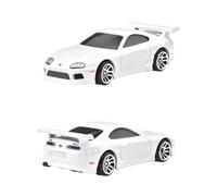 Hot Wheels FAST AND FURIOUS BRIAN O'CONNER Auto TOYOTA SUPRA Bianca Modellino Die Cast Scala 1:64 - lunghezza 7cm - JBY33