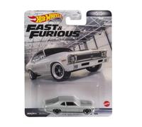 Hot Wheels FAST AND FURIOUS Die Cast Modellino Auto '70 CHEVROLET NOVA SS 1970 - scala 1/64 lunghezza 7cm HCP14