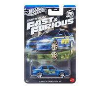 Hot Wheels FAST AND FURIOUS Graphic Remix Auto LANCER EVOLUTION VII - Modellino Die Cast Scala 1:64 - lunghezza 7cm - JBY47