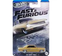Hot Wheels FAST AND FURIOUS Racing Course Auto 1966 CHEVY NOVA - Modellino Die Cast Scala 1:64 - lunghezza 7cm - JBY42