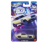 Hot Wheels FAST AND FURIOUS Tokyo Drift Auto 1970 MONTE CARLO - Modellino Die Cast Scala 1:64 - lunghezza 7cm - JKX07