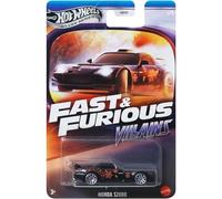 Hot Wheels FAST e FURIOUS Villains Modellino Auto HONDA S2000 - Die Cast Scala 1:64 - lunghezza 7cm - JBY34 - SILVER SERIES