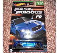 Hot Wheels Fast & Furious F9 Jaguar XE SV Project 8 Blu 1:64