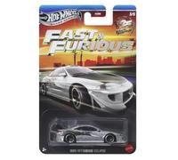 Hot Wheels Fast & Furious Race-Off Auto 1995 MITSUBISHI ECLIPSE - Modellino Die Cast Scala 1:64 - lunghezza 7cm - JKX22