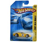 Hot Wheels – Modellino auto 1967 Pontiac GTO All Stars Rosso con fiamme bianche – Scala 1:64