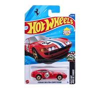 Hot Wheels Ferrari 365 GTB4 Competizione HYW48 HW Race Day 10/10 Short Card Rosso Ferrari Licenza Mattel 2025 1:64