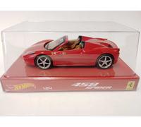 Hot Wheels Ferrari 458 Spider rossa red 2011 1/24 BLY64