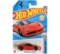 Hot Wheels - Ferrari SF90 Stradale (1/64) Rosso - Scheda lunga - Custodia 2025