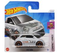 Hot Wheels - FIAT 500e - Compact Kings 2/5 - HTC18 - Short Card - Grigio - Mattel 2024