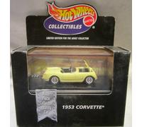 Hot Wheels Figurine 1953 CORVETTE - Giallo Edizione Limitata IN Display Custodia
