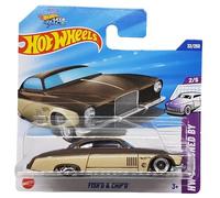 Hot Wheels - Fish' d & Chip' d - HW Designed by 2/5 - JBC21 - Short Card - TH Treasure Hunt - Netflix Let's Race - Mattel 2025-1:64
