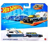 Hot Wheels Flotta pista Volvo 240 Drift Camper