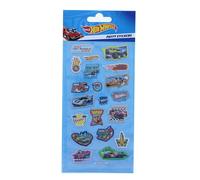 Hot Wheels Foglio di adesivi | 20 adesivi divertenti per bambini, adesivi Hot Wheels per scrapbooking e artigianato, cancelleria per ragazzi, riempitivi per sacchetti per feste e materiale scolastico