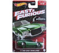 Hot Wheels Ford Gran Torino Sport, Fast & Furious 4/10, verde