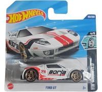 Hot Wheels - Ford GT - HW Modified 4/5 - HYY92 - Short Card - Bianco - Borla - Mattel 2025 - 1:64