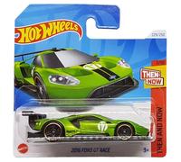 Hot Wheels - Ford GT Race 2016 - Then and Now 7/10 - HTC71 - Short Card - Supercar - verde metallizzato - Mattel 2024 - 1:64