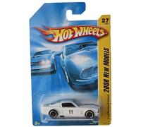 Hot Wheels 2008 027 New Models # 27 Ford Mustang Fastback White 1:64 Scale