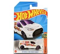 Hot Wheels Ford Transit Connect Caccia al tesoro (consegna fiori bianchi), HW Vans 3/5