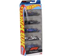 Hot Wheels Formula 1 - Confezione da 5 Macchinine - 1 pz.