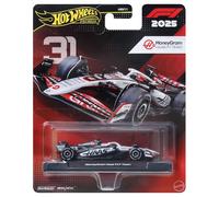 Hot Wheels Formula 1 Haas F1 Team MoneyGram #31 Ocon 1:64 Bianco/Nero