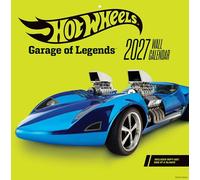Hot Wheels Garage of Legends 2027 Wall Calendar
