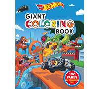 Mattel – Hot Wheels: Giant Coloring Book – Tascabile