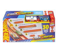 Hot wheels giocattolo per binari del set di binari pacchetto Deluxe pack e 2:64 veicoli inscatolati 25 piedi di velocit e connettori a scatto di vel