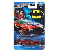 Hot Wheels Giocattolo, veicolo in pressofusione MUSCOLA a Scala 1:64 a tema Batman