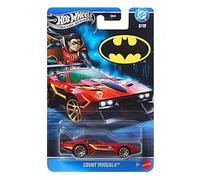Hot Wheels Giocattolo, veicolo in pressofusione MUSCOLA a Scala 1:64 a tema Batman