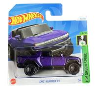 Hot Wheels - GMC Hummer EV - HW Green Speed 6/10 - HTD16 - Short Card - GM - viola metallizzato - Mattel 2024-1:64