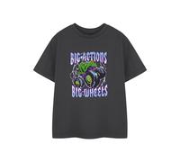 Hot Wheels Grigio Big Action T-shirt a maniche corte Ragazzi