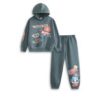 Hot Wheels Grigio Character Set felpa con cappuccio e pantaloni da jogging Ragaz