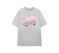 Hot Wheels Grigio Pink Car T-shirt a maniche corte Donne