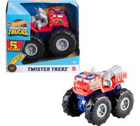 Hot Wheels GVK41 Monster Trucks Twisted Tredz Vehicles, 1:43 Scale Creature-Them
